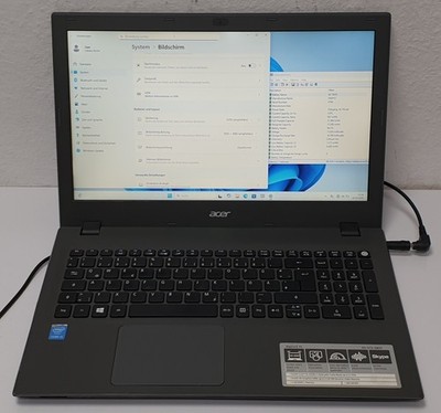 Acer Aspire E15-573 256GB 8GB i5-4210u Notebook Laptop Windows 11 15.6'' DVD HDMI