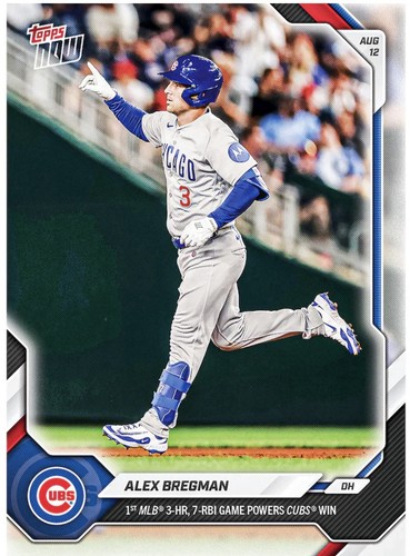 2026 Topps Now 549 Alex Bregman