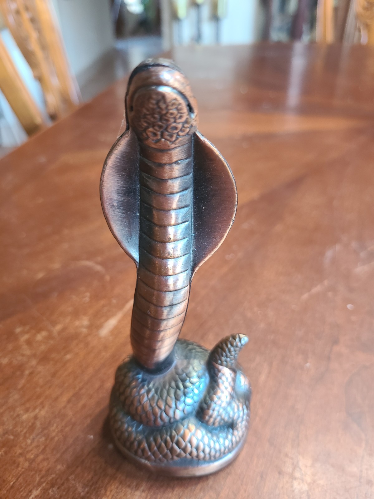 Vintage  Cobra Snake Table Lighter