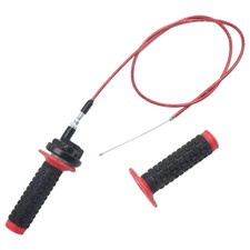 7/8"22mm Twist Throttle Accelerator Handle Grips and Cable Set Switch for CRF...