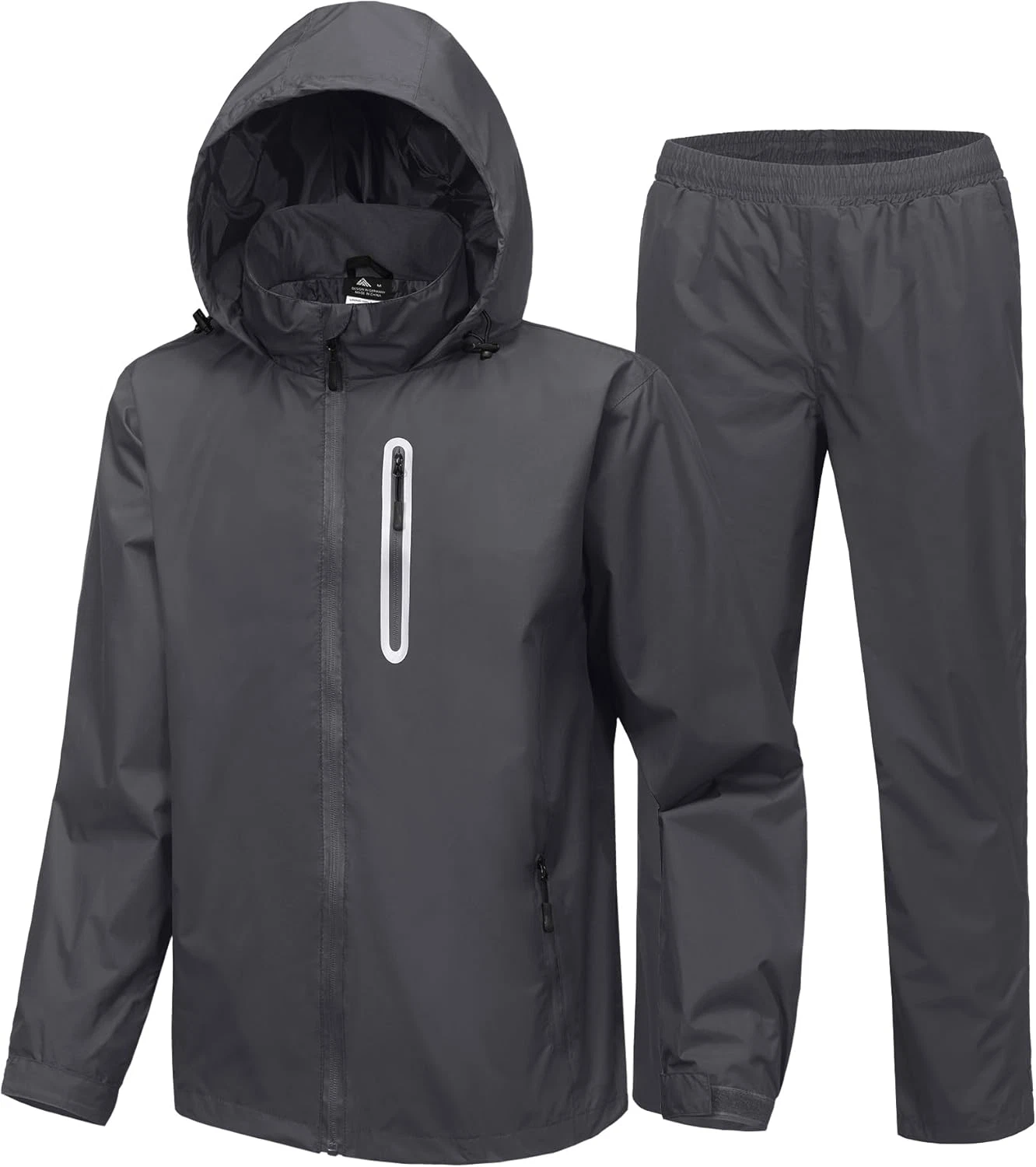 Lightweight Waterproof Hooded Rain Suit for Men & Women - Golf, Hiking, Travel