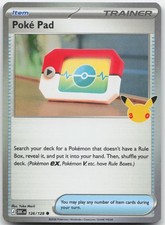 Poke Pad 126128 Common Me 30th Celebration Pokemon Holo Near Mint Poke Pad 126128 Common Me 30th Celebration Pokemon Holo Near Mint