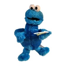 Cookie Monster Plush 2003 Nanco Sesame Street Blue Stuffed Animal Toy 12" NEW