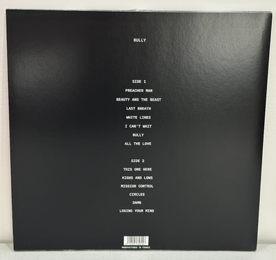 Ye - Bully Black Vinyl LP with Hard Signed Sleeve Autographed by