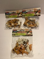 Lot of 3 Creatures of the World Imperial 10 Pieces Each Farm Animals 46093 NIP