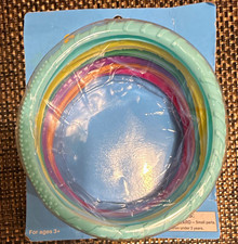 Plastic Water Dive Rings Ring Toss Toy Set, Multicolor, Ages 3