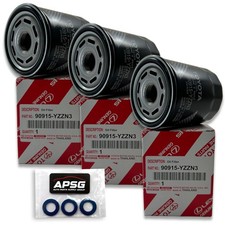 Genuine 90915-YZZN3 / 90915-10010 Oil Filter with APSG Drain Plug Crush...