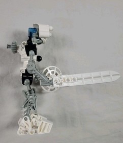 Lego Bionicle 8536 Toa Mata of Ice Kopaka Complete 2001 Manual Canister Poster