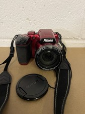 Nikon Coolpix B500 16.0MP Digital Camera Red 40x Wide Optical Zoom Battery Flash