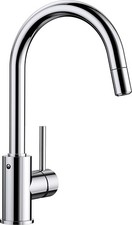 Blanco Kitchen Mixer Sink Tap Mida Gooseneck Chrome 517742 Sink Tap DENTED