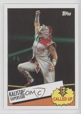 2015 Topps Heritage WWE NXT Called Up Kalisto #29 1s8