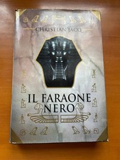 IL FARAONE NERO Christian Jacq MONDADORI libro romanzo book narrativa