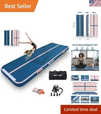 Versatile 10ft Tumble Track Air Mat - Ideal for Gymnastics, Cheerleading & More