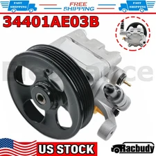 34430AE04A# Power Steering Pump w/ Pulley For Subaru Legacy Outback 2000-2004 US