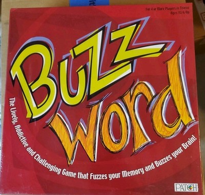 Buzz Word The Addictive Game That Buzzes Your Brain ~BRAND NEW~ Party Board Game