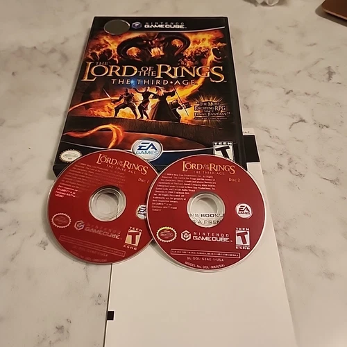 CIB Lord of the Rings: The Third Age (Nintendo GameCube)no Manual Tested Working