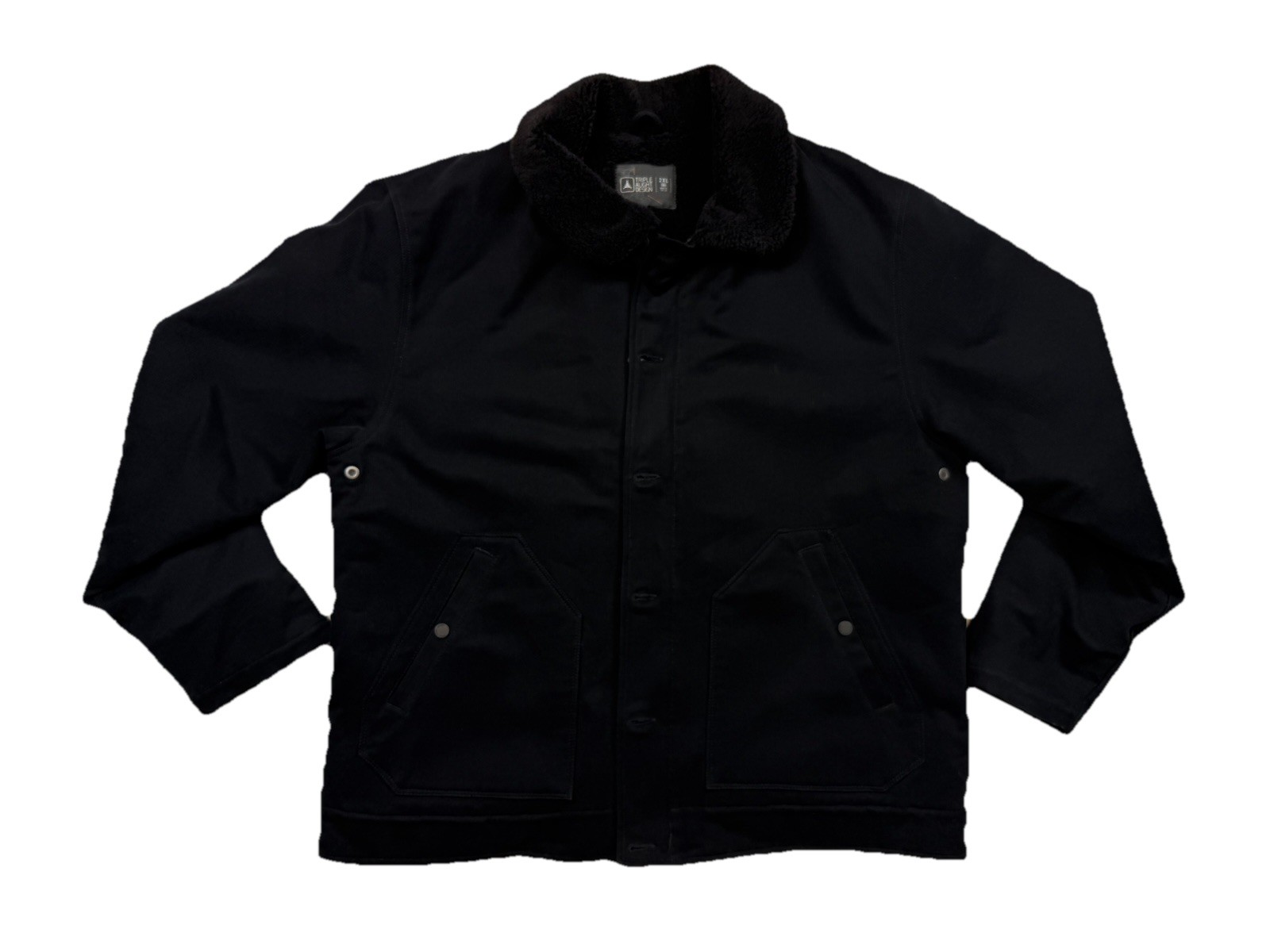 Triple Aught Design TAD Watchtower N-1 Deck Coat Jacket Men's 2XL Black