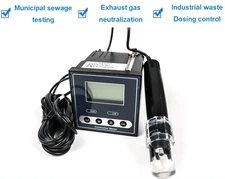 PH Meter Tester Hydroponic EC Online Controller RS485 Relay Output Automatic