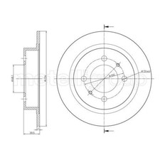 Disque de frein Nissan SUNNY