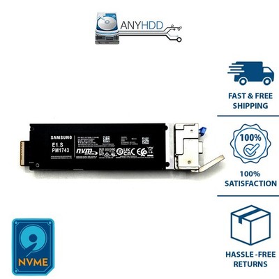 Samsung PM1743 3.84TB E1.S EDSFF NVMe SSD - MZCL03T8HBLT - MZ