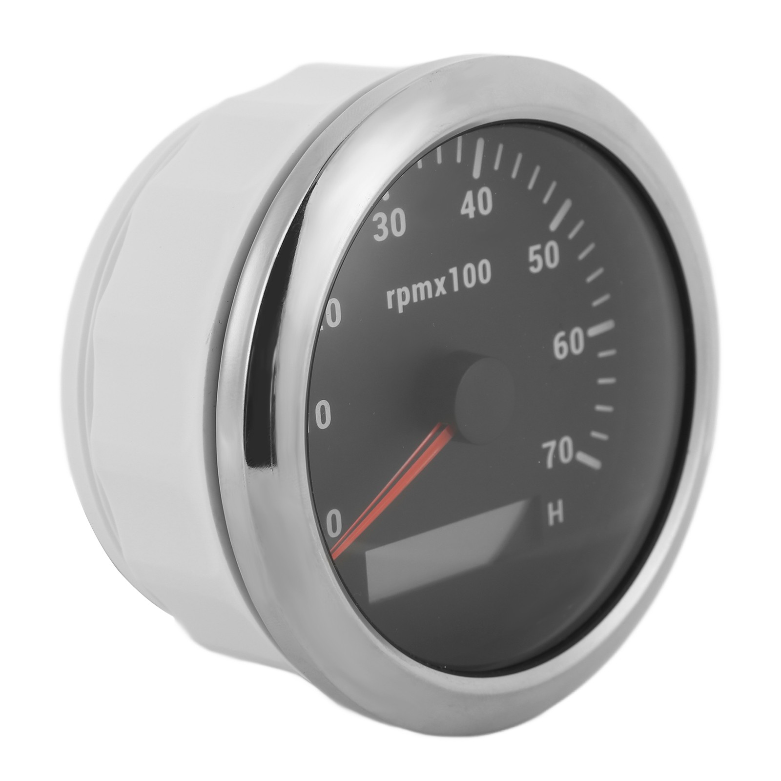 ˇ85mm Tachometer 0‑7000rpm Adjustable 7 Backlight For Car Boat Engine 9‑32V