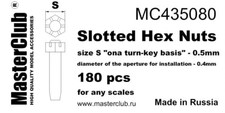 135 Master Club Mc43080-89 Slotted Hex Nuts Size S On A Turn-key Basis