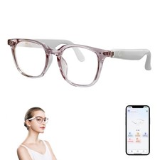 AI Smart Glasses with Real-Time Translation, Wireless Bluetooth 5.3, Smart Si...
