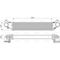 Valeo 818552 LadeluftküHler FüR Mercedes Benz C Klasse CLK CLC S203 W203 CL203