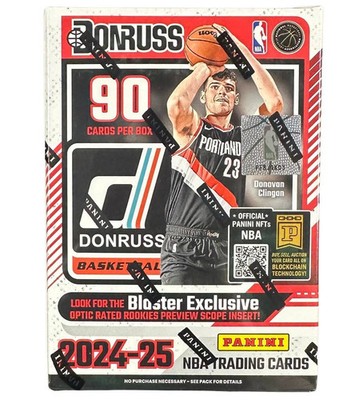 2024-25 Panini Donruss Basketball Factory Sealed Hobby Blaster Box SCOPE PRIZM