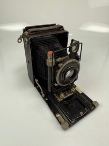 ★希少品 Voigtlander Bergheil Heliar4.5/15cm Vintage Voigtlander Bergheil Green folding camera w. Heliar 4,5