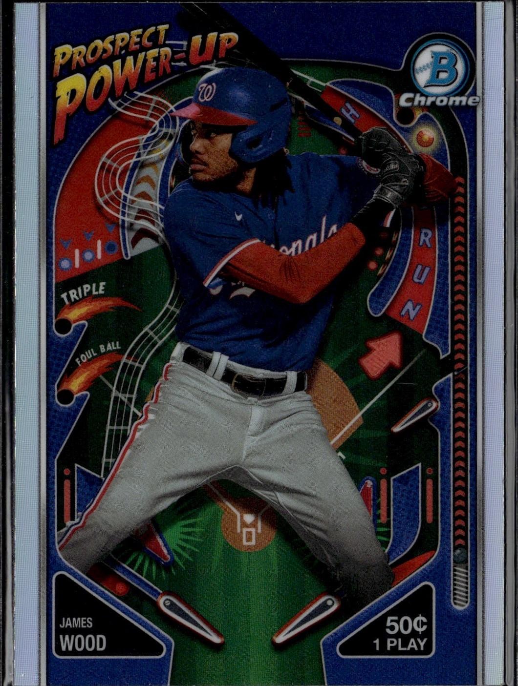 2024 Bowman #PP-14 James Wood Prospect Power-Up
