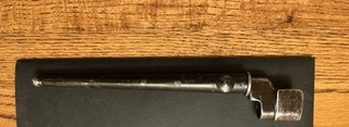 British WWII SMLE No.4 MKII Spike Bayonet and Scabbard