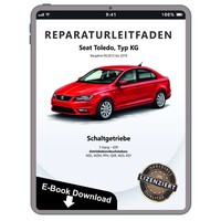Seat Toledo KG (12-19) 5 Gang Schaltgetriebe 02R Kupplung Reparaturanleitung PDF