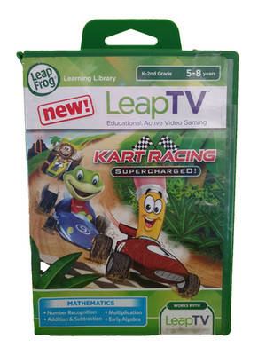 Leap Frog Leap TV  ️ Kart Racing Supercharged! (NEW OLD. STOCK)  ️ FAST POST