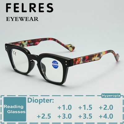 Oval Full Frame Reading Glasses For Men Women Clear Lens Retro Glasses Readers 