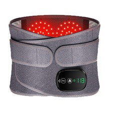 Massage Belt Electric Infrared Heated with Vibration for Lower Back Pain Relief