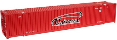 Atlas HO Scale 53' CIMC Container Universal (Red/Black/White) 3-Pack #2