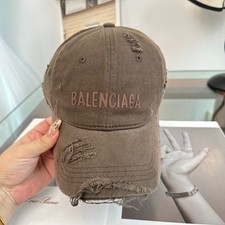 New Fashion Letter Logo Print Denim Baseball Cap Hat Unisex Adjustable