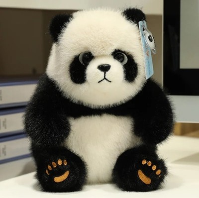 Panda Bear 10'' Stuffed Animal Plush Toys Toddler Doll Kids Gifts
