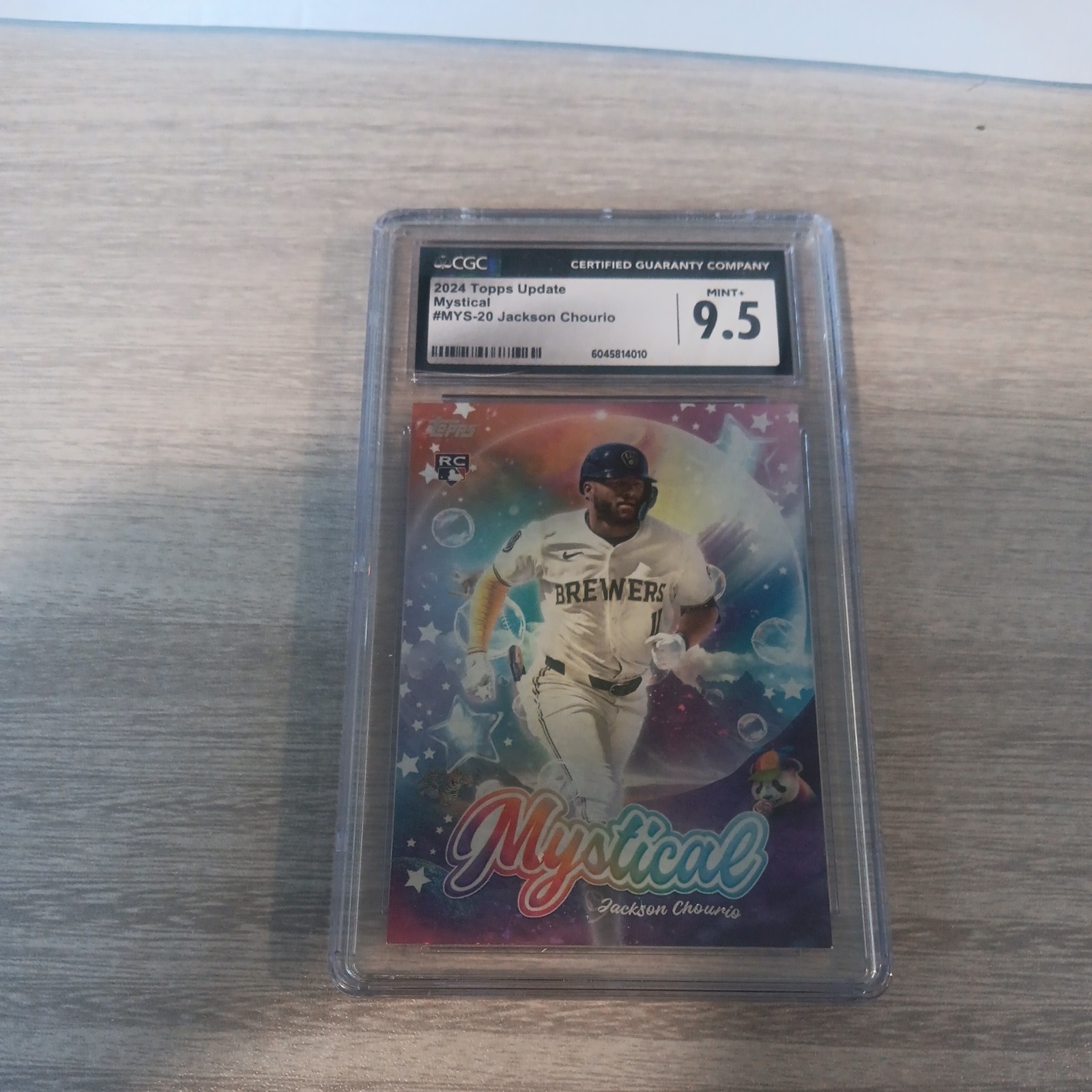 2024 TOPPS UPDATE MYSTICAL #MYS-20 JACKSON CHOURIO ROOKIE 9.5