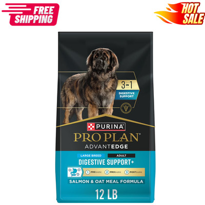 Purina Pro Plan Large Breed Dog Food 12lb Salmon Oatmeal Digestive
