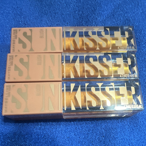 3 Maybelline New York Gloss Shimmer Liquid Lip/blush 07 Rooftop Views
