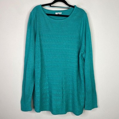 New Croft & Barrow Textured Knit Sweater Women's Size 2X