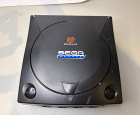 Sega Dreamcast Sports Edition (Black Console, Controller, Cables, Games) Tested