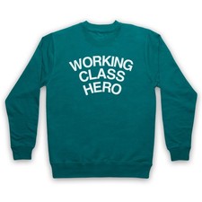 JOHN LENNON HERO WORKING CLASS AS WORN BY ADULTS UNISEX SWEATSHIRT