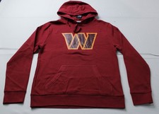 Washington Commanders Adult's Fanatics Pullover Hoodie WR4 Burgundy Medium NWT