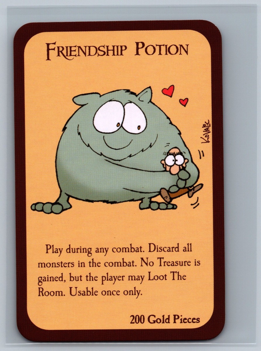 Munchkin Friendship Potion Card USED Steve Jackson Games SJG | eBay