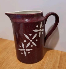 HANDCRAFTED ITALY  Expressly For  ETHAN ALLEN  Large 8.5" Pitcher  Vintage