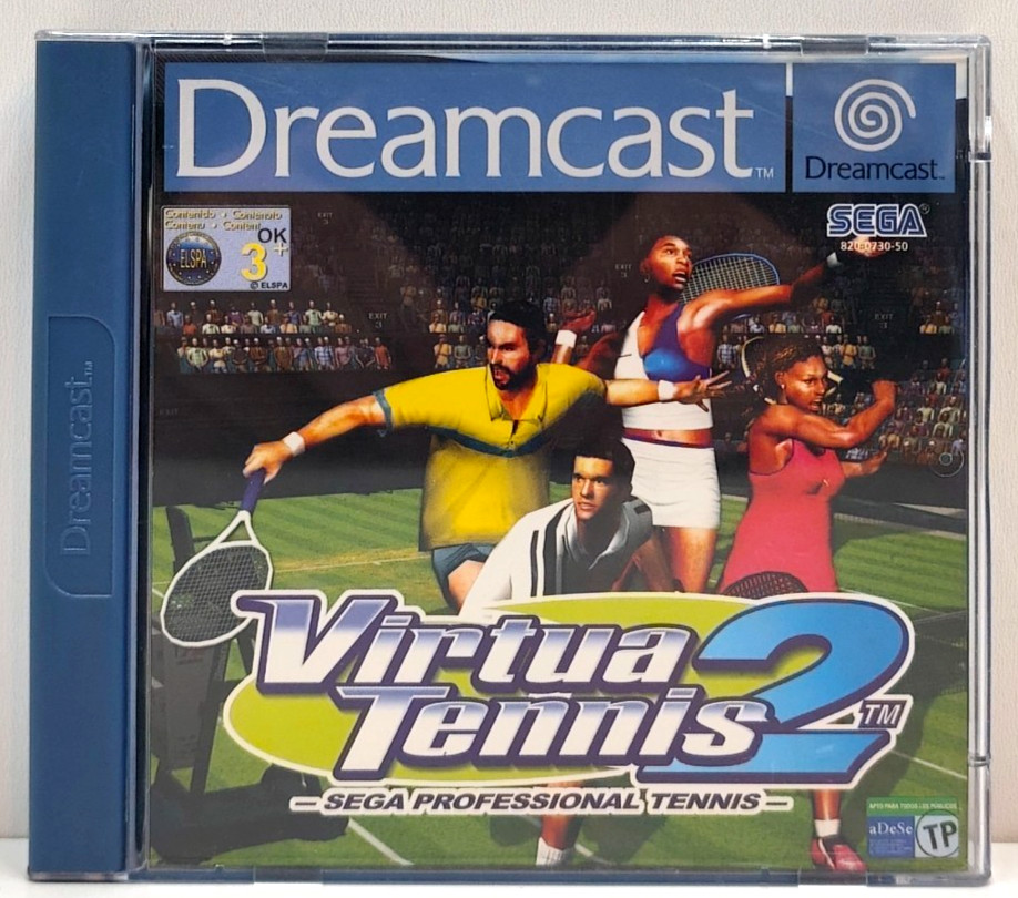 Virtua Tennis 2 / Sega Dreamcast / PAL / USK6 / OVP / 1-4 Joueurs / Jeu De Sport