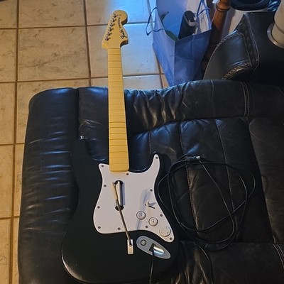 Fender Stratocaster Wired Guitar Controller for Microsoft Xbox 360 Black/White